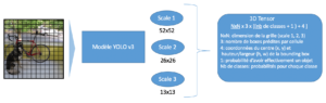 Outputs Yolo V3 - classification d’images et détection d’objets